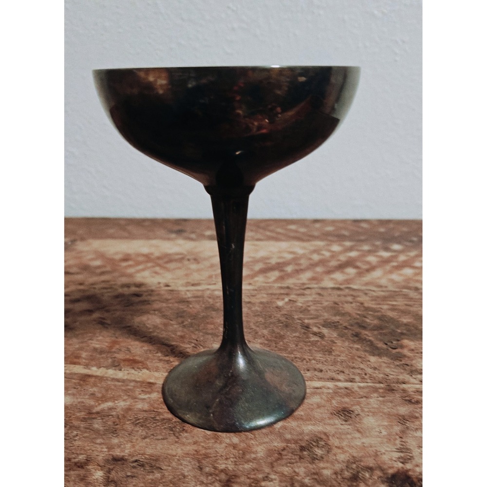 Vintage International Silver Co. Goblet Lovely Patina
